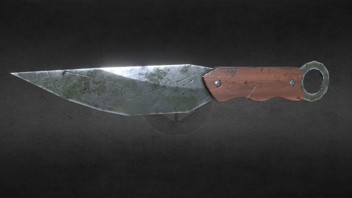 knife 3D model 3D Model