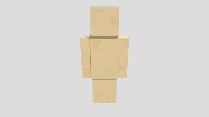 scp 173 minecraft 3D Model