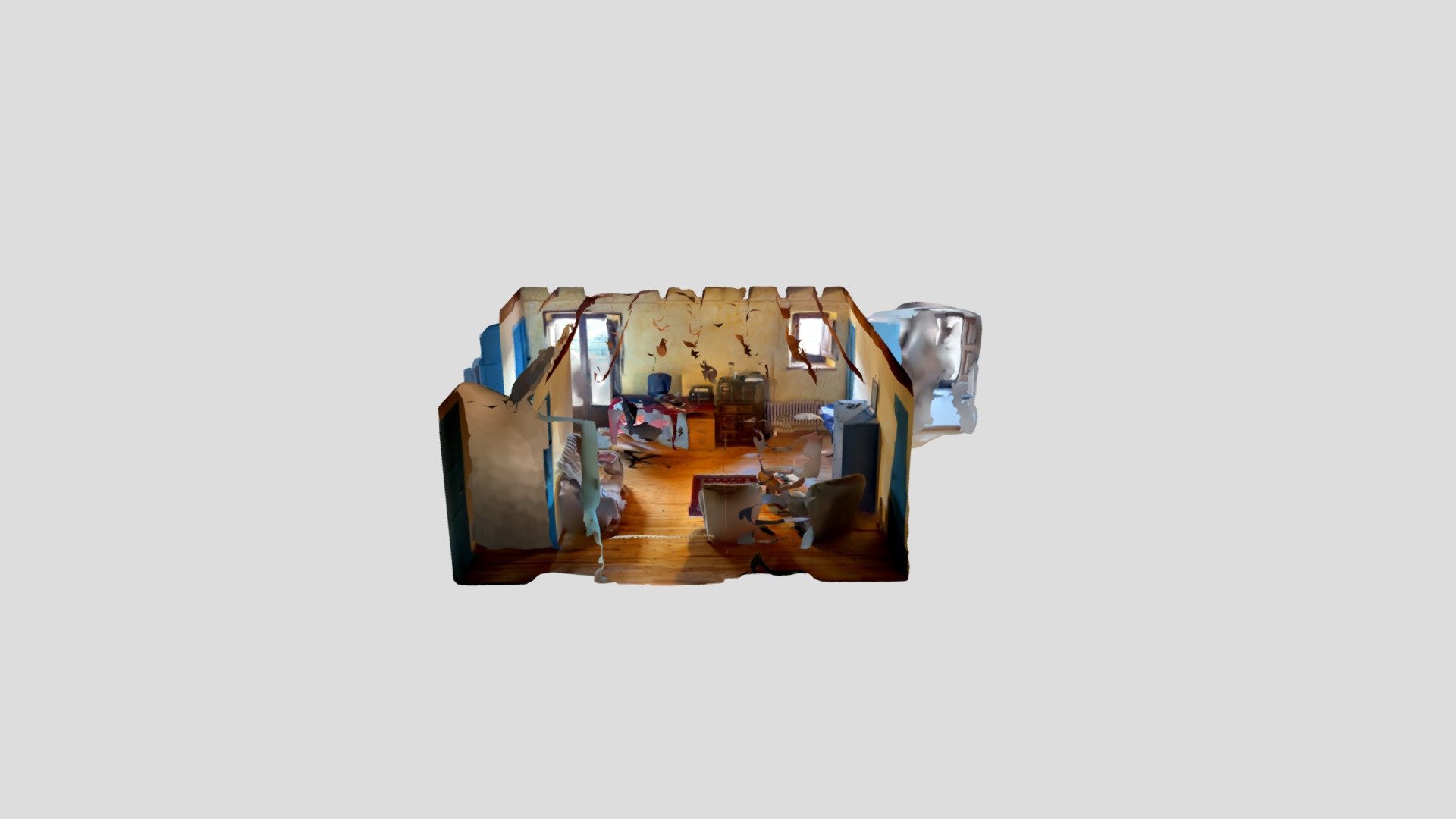 Chris Thomson’s working room Baltharga Spain