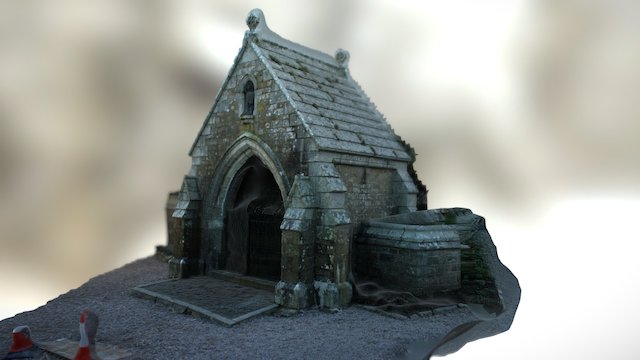 St. Michael's Mount Graveyard Gate 3D Model