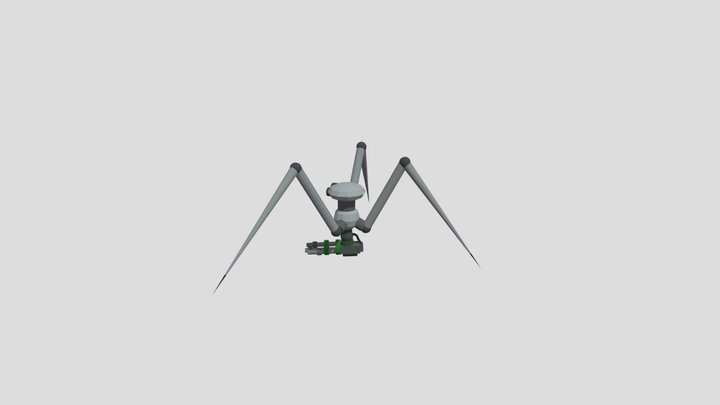 spider_turrent 3D Model