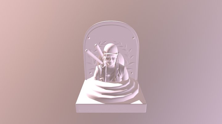 Meghan AR Statue 3D Model