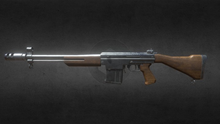 Heavy Rifle – Gratis 3D-model STL