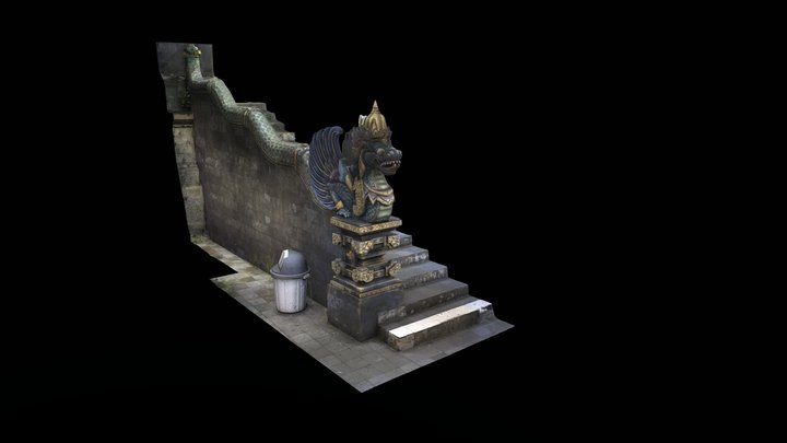 Tanha Lot Dragon 3D Model