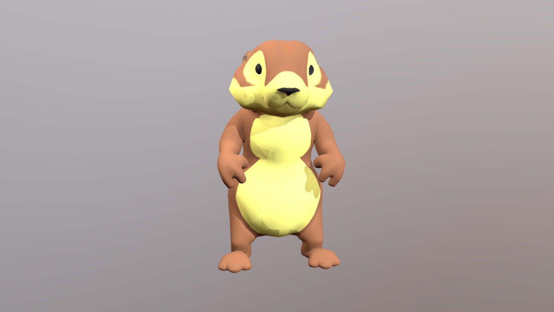 Prairie Dog (Low poly)