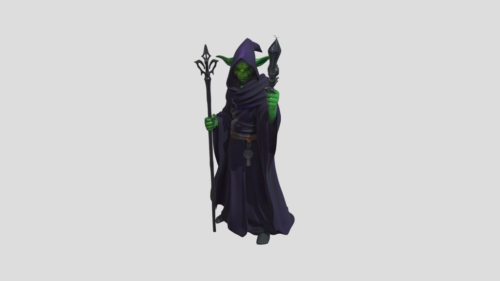 Dungeons and Dragons dark mage Yoda