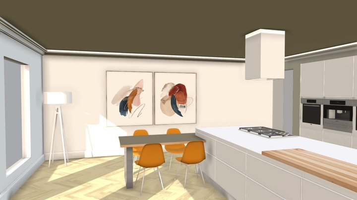 Kitchen Test file 3D Model