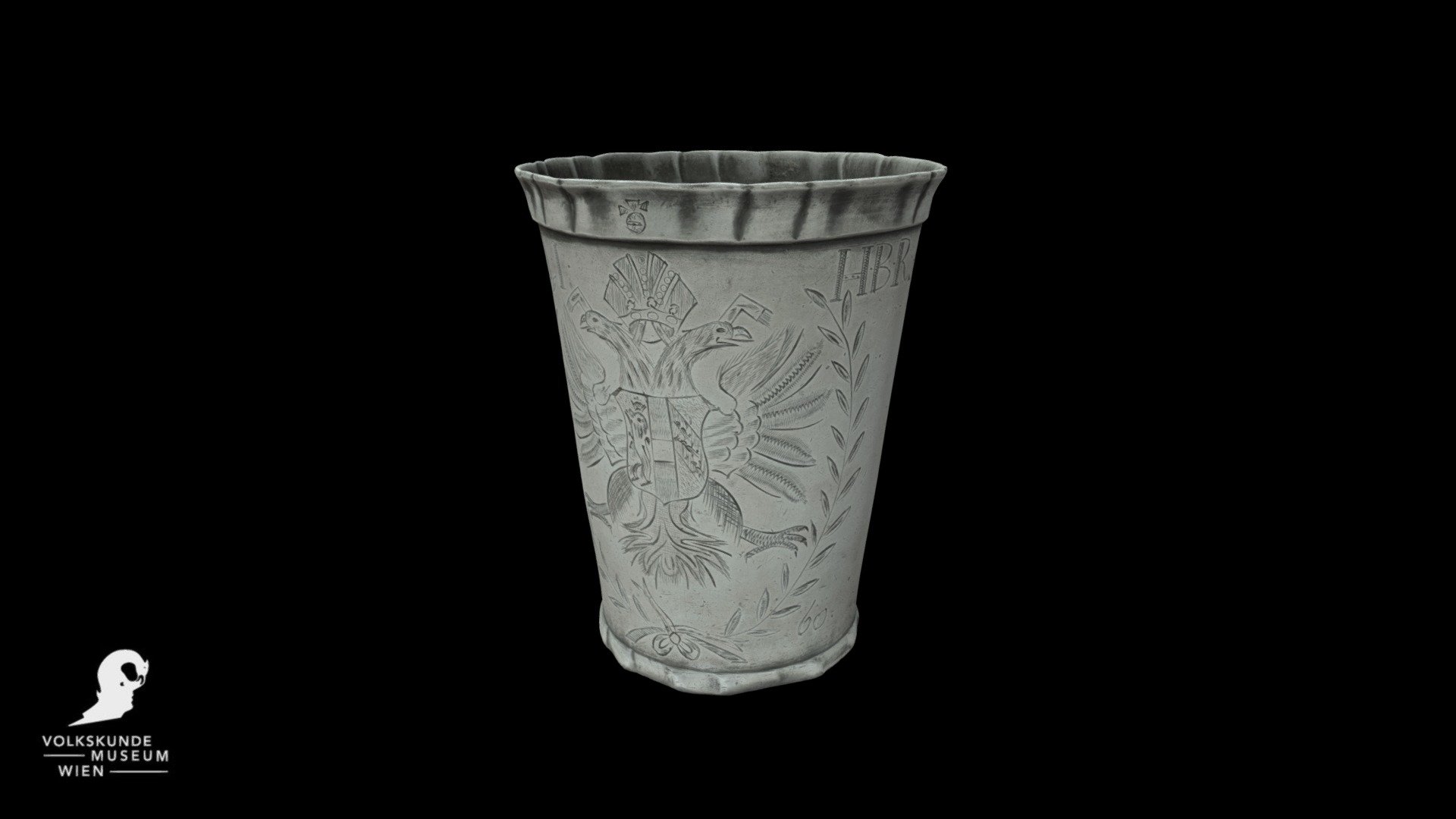 Fußwaschungsbecher ÖMV 76.075 — Sketchfab embed 3D viewer