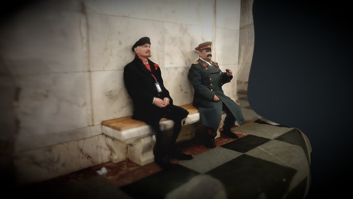 LENIN & STALIN – Kostenloses 3D-Modell STL