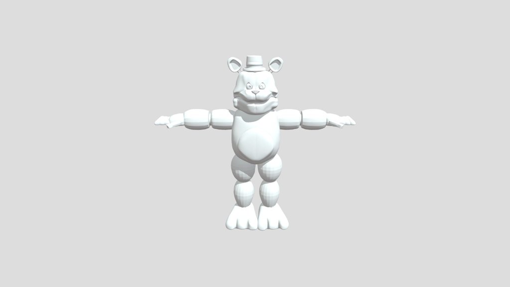 White Fast Fredbear