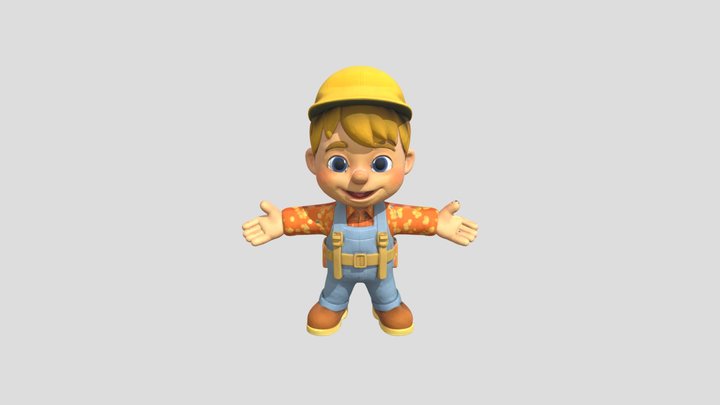 Alvin In Bob The Builder Outfit