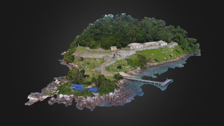 Fortaleza de Santo Antônio de Ratones 3D Model