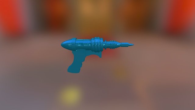 Raygun 3D Model