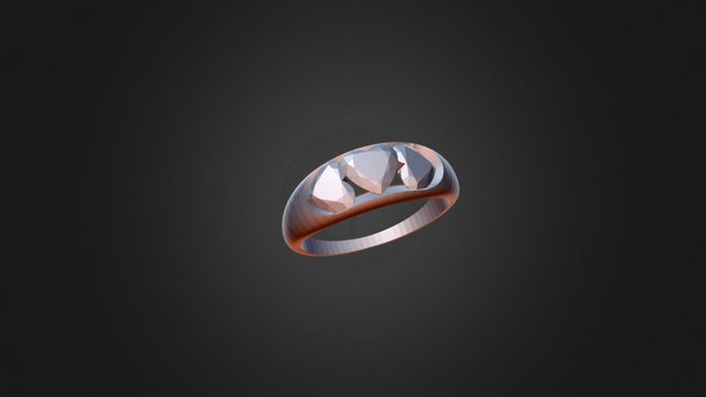 heart ring 3D Model
