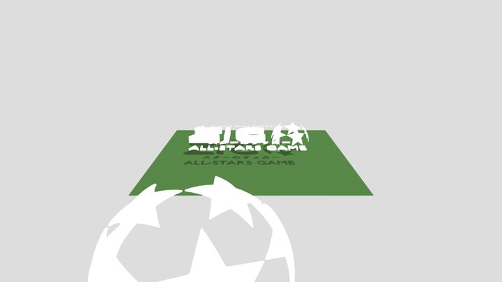 Zico jogo das estrelas 3D Model