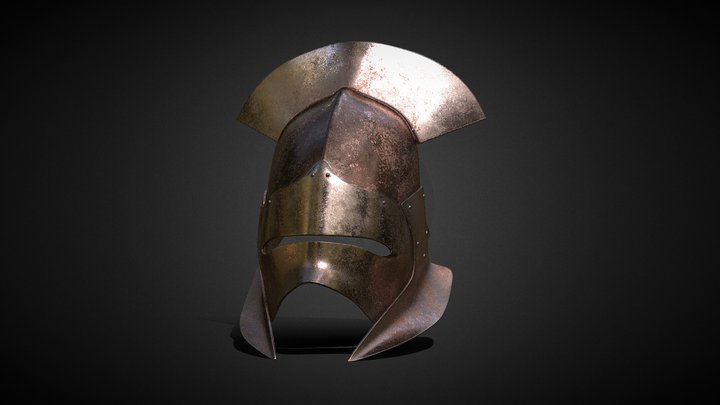 Uruk-hai helmet (lord of the rings) 3D Model