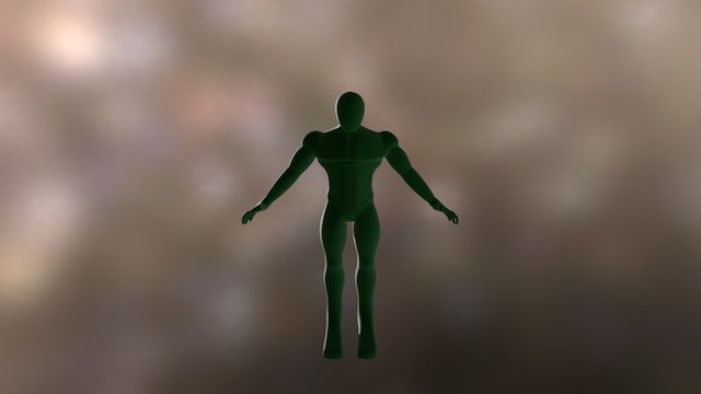 Male Figure 3D Model