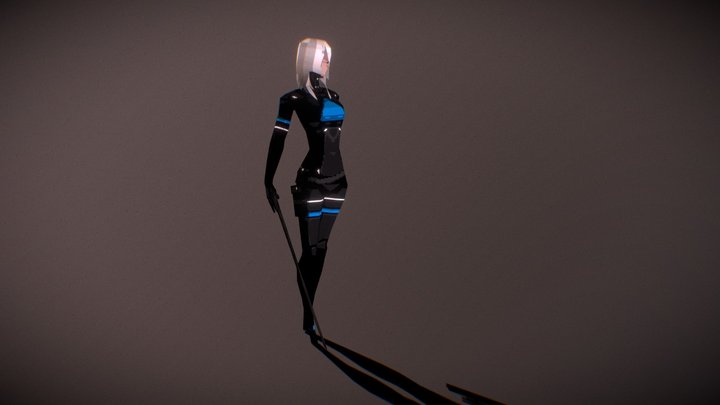 LHER - "Lerche" Replica - Signalis fan character 3D Model