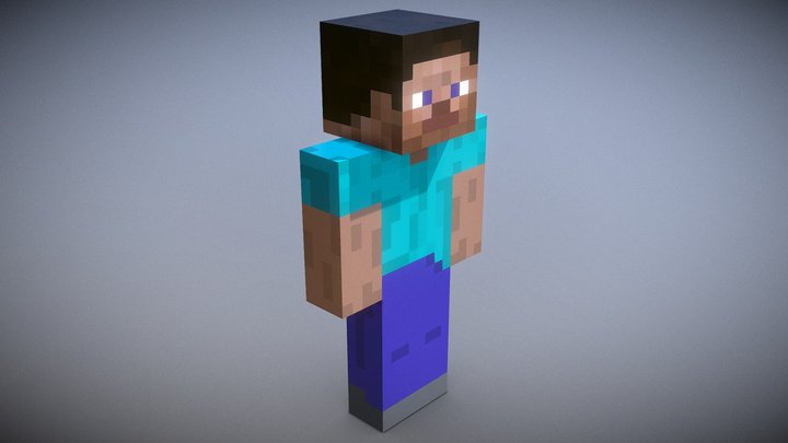Minecraft - Steve 3D Model