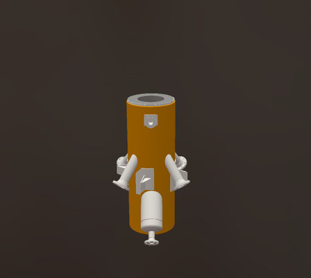 Riser Spool Piece 3D Model