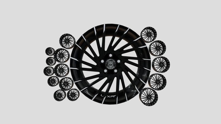 Lexani Wraith 3D Model