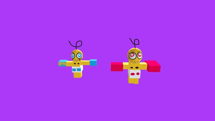 Kiki And Lala 3D Model