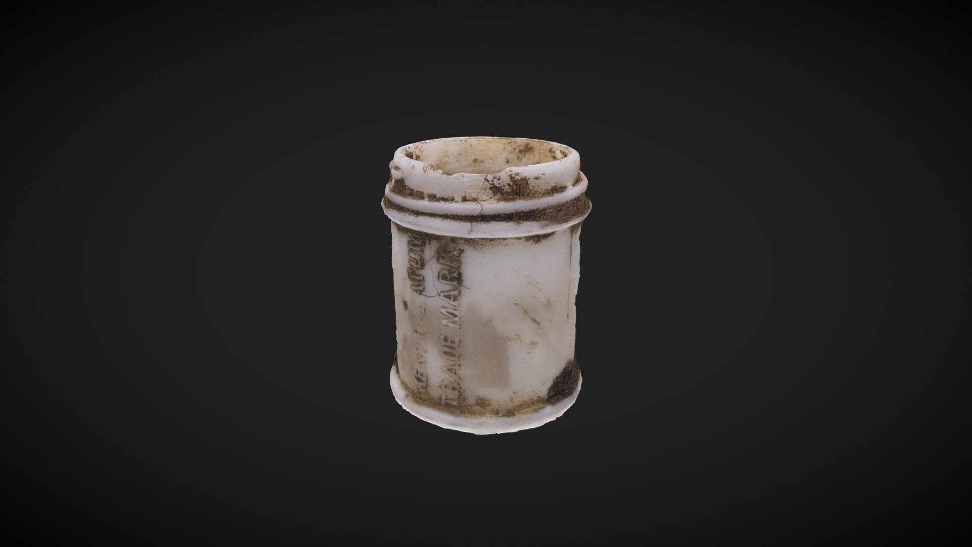 Milk Glass Pot (MMHP) - 3D model by PanGIS, Inc. (@PanGIS) [cb246e2 ...