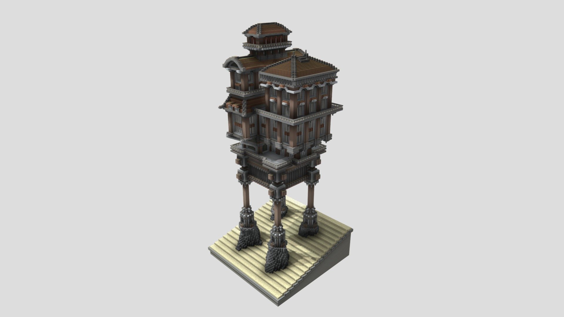 Stilt building