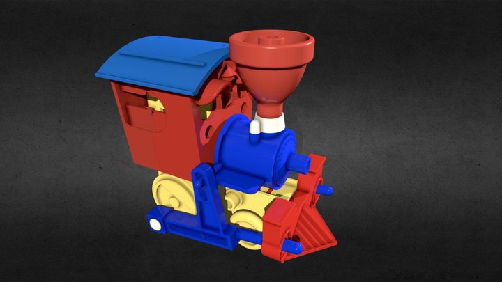 Internal Combustion Engine - Download Free 3D model by T-FLEX CAD ST (Free)  (@tflexcad) [0be463c]