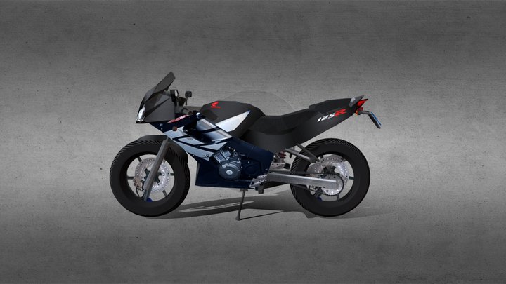 Honda CBR 125/50 3D Model