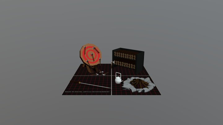 1DAE06_HenryGyselinck_5props 3D Model