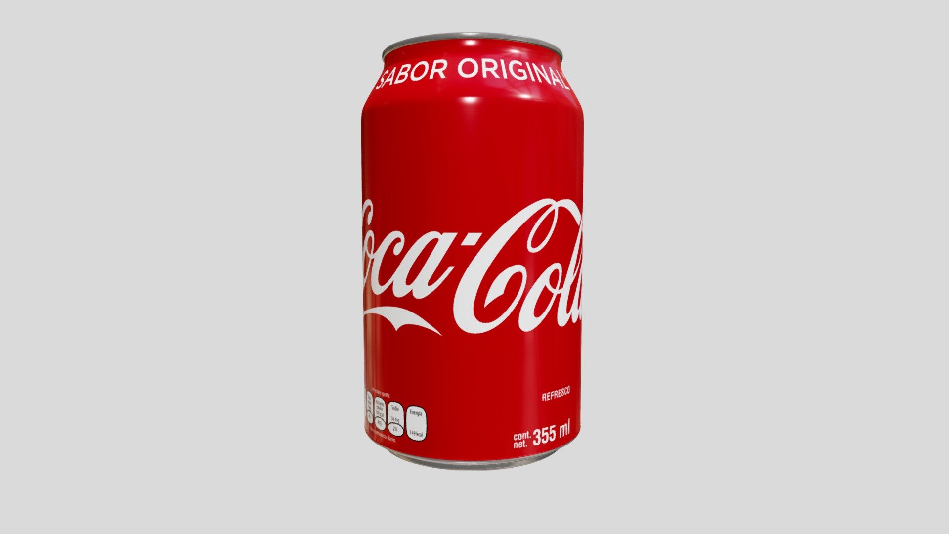 Coca-Cola 355ml. - 3D model by Santiago.Camino [cb27072] - Sketchfab