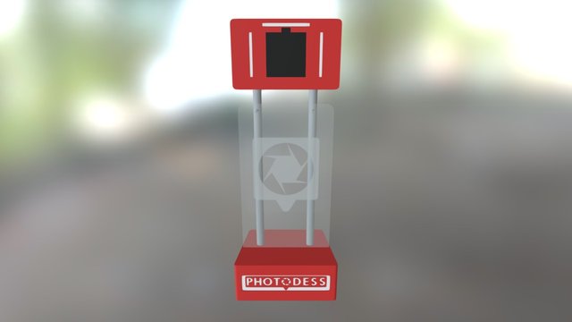 Stand Photodess 3D Model