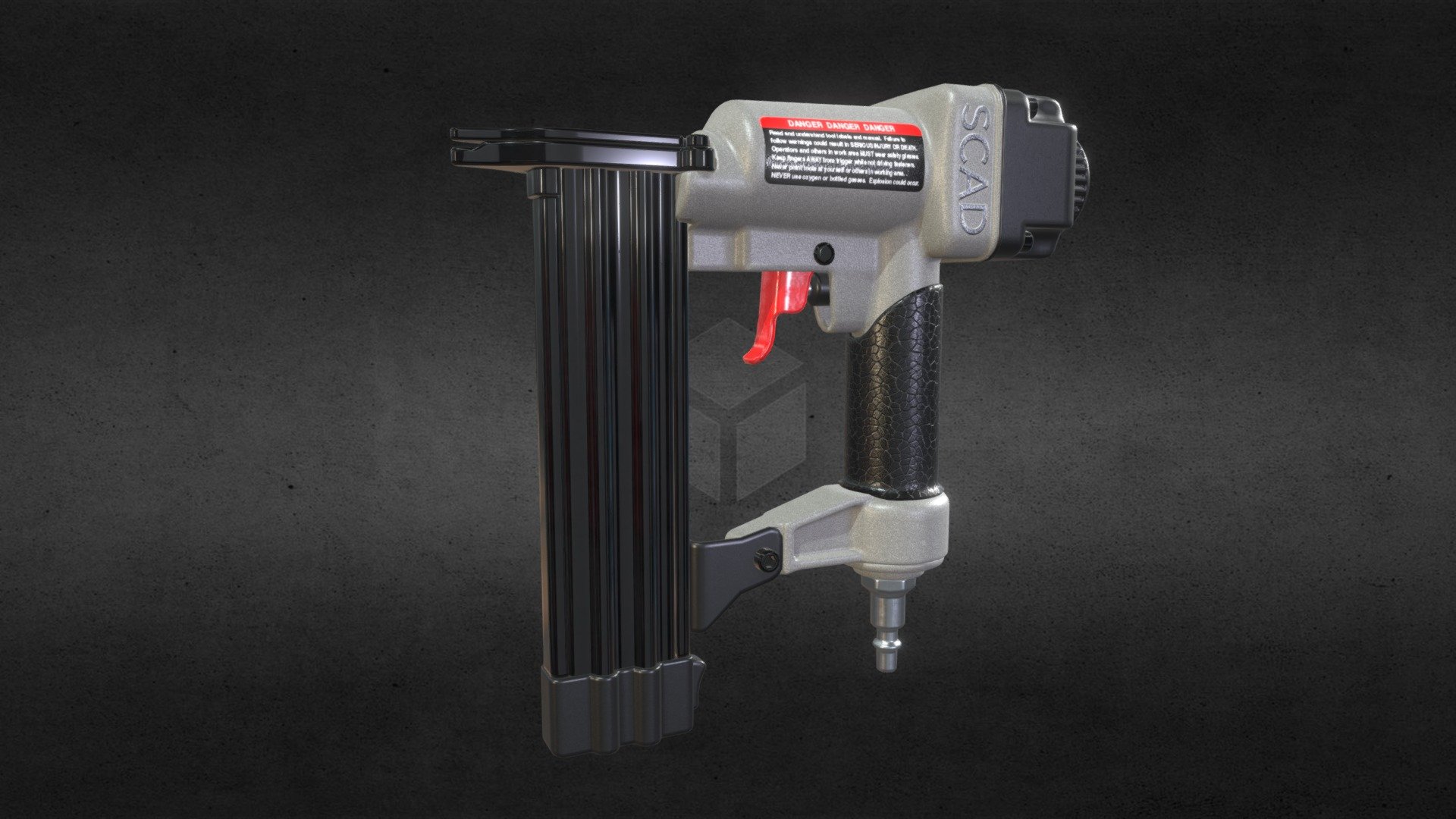 Nail Gun 3D model by SCAD Clark Hall Model Shop (scadclarklab