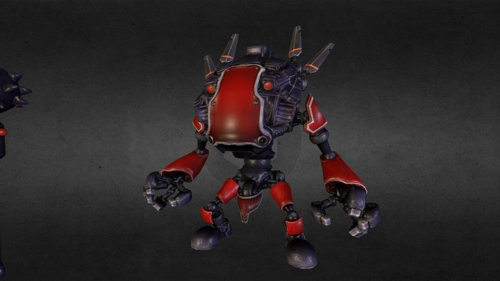 robot3 3D Model