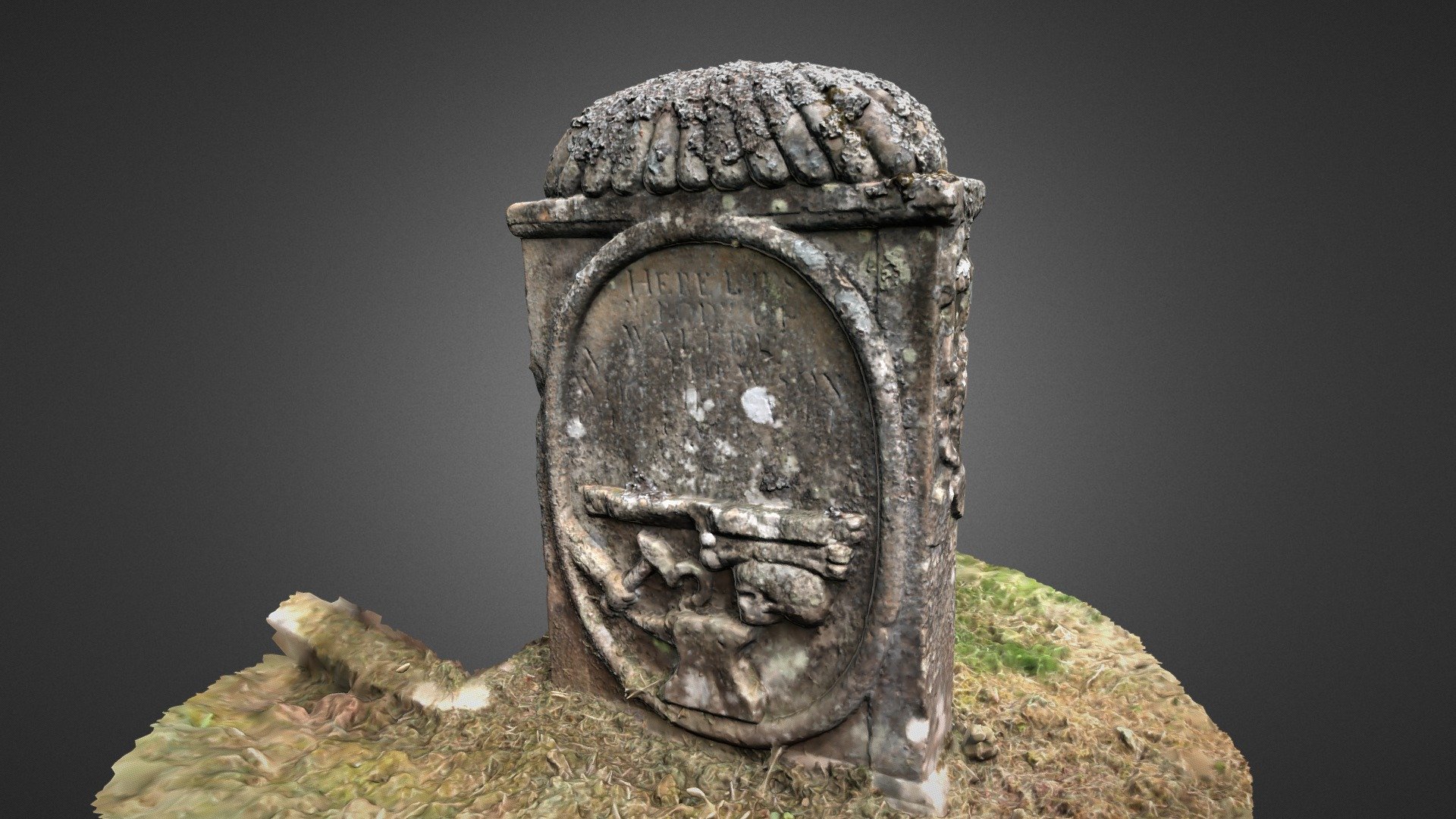 Fogo Parish Kirk, Gravestone