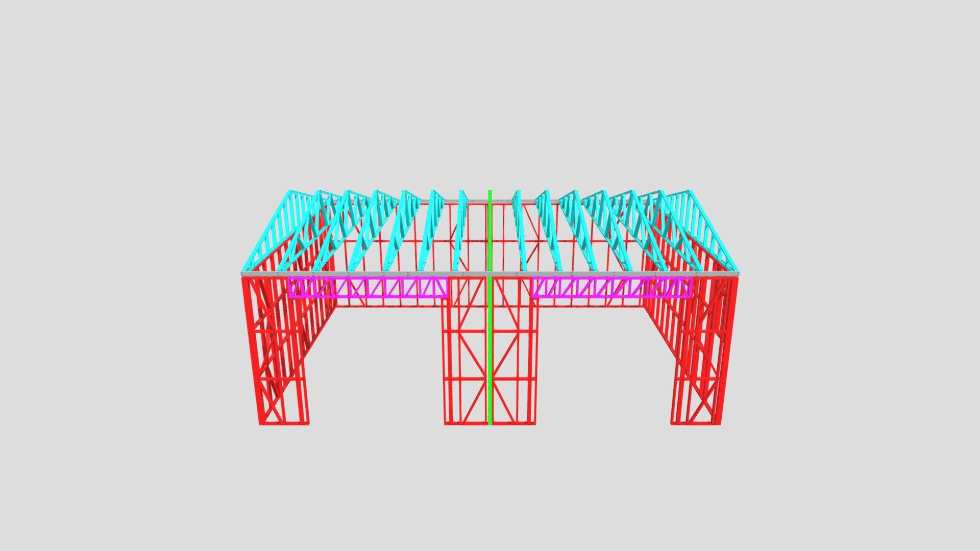 Shed with Lateral Support