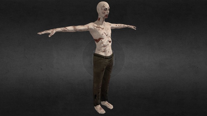Zombie 3D Model