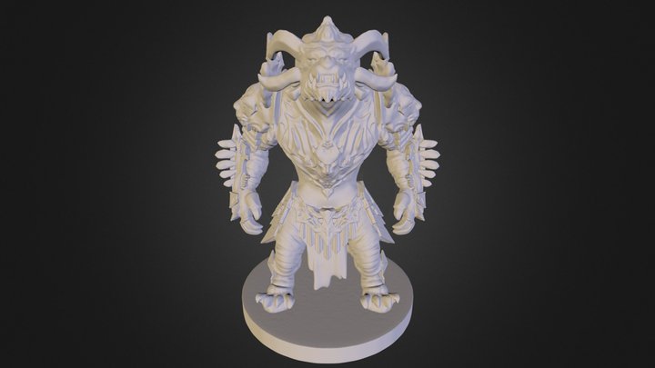 charr_3d print 3D Model
