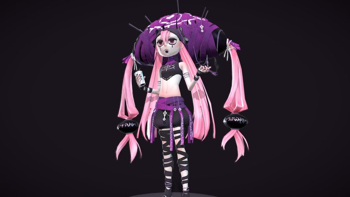 Spirited Medium 3D Model