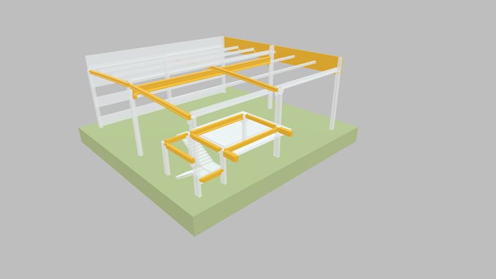 Vigas 3D Model