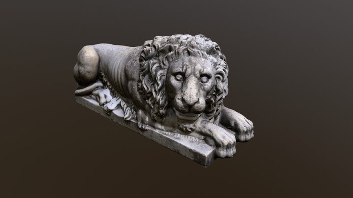 Lion 3D Model