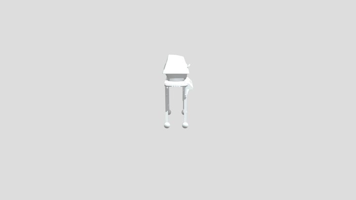 "Old" outdoor grill 3D Model