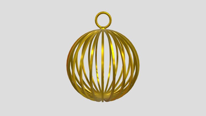 Christmas tree decoration ball – Modello 3D gratuito STL