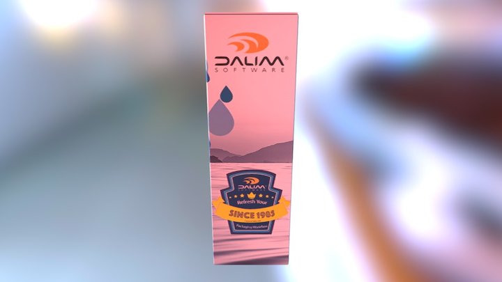 DALIM SOFTWARE GmbH Packaging BOTTLE 3D Model
