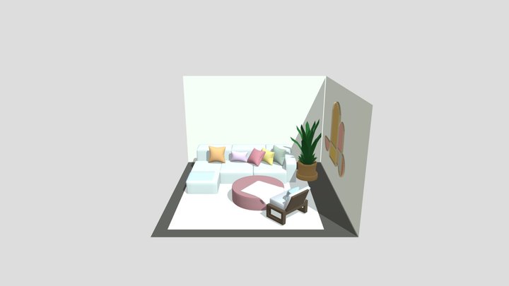 Room1 3D Model