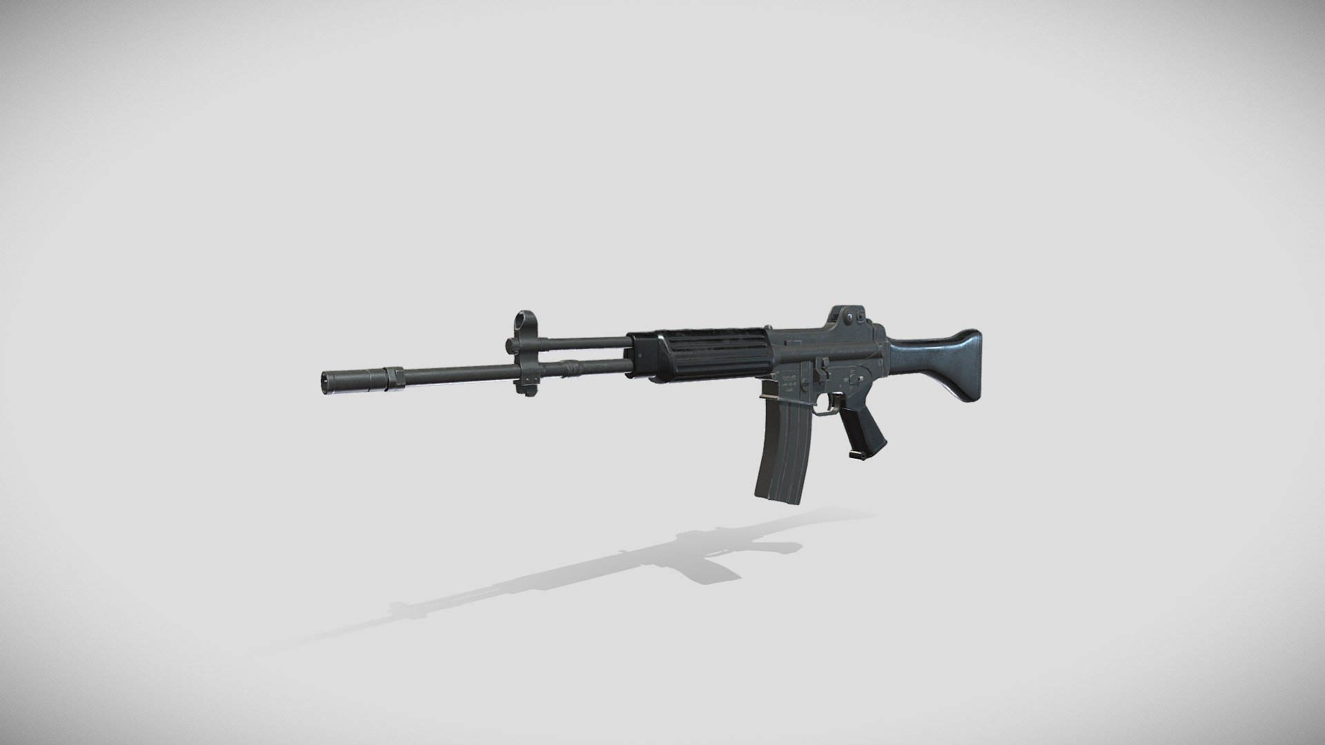 K2_ kor_service rifle - 3D model by pipiano00 (@pipiano00) [cb34318]