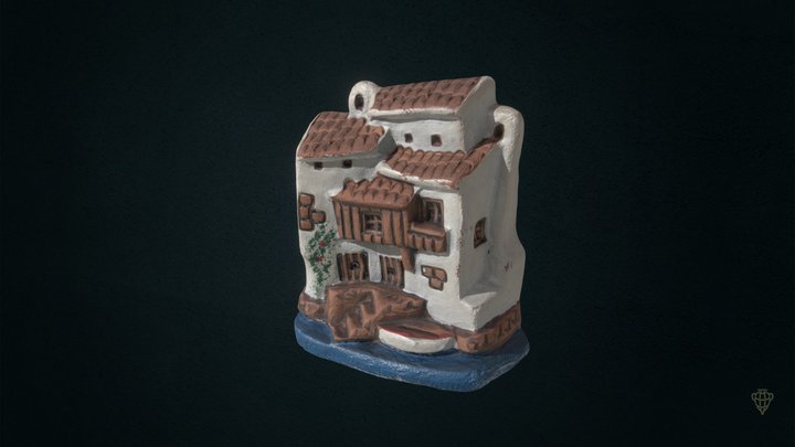 Ceramic house 3D Model