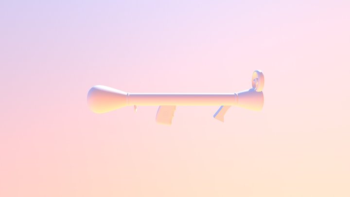 Bazooka5STL 3D Model
