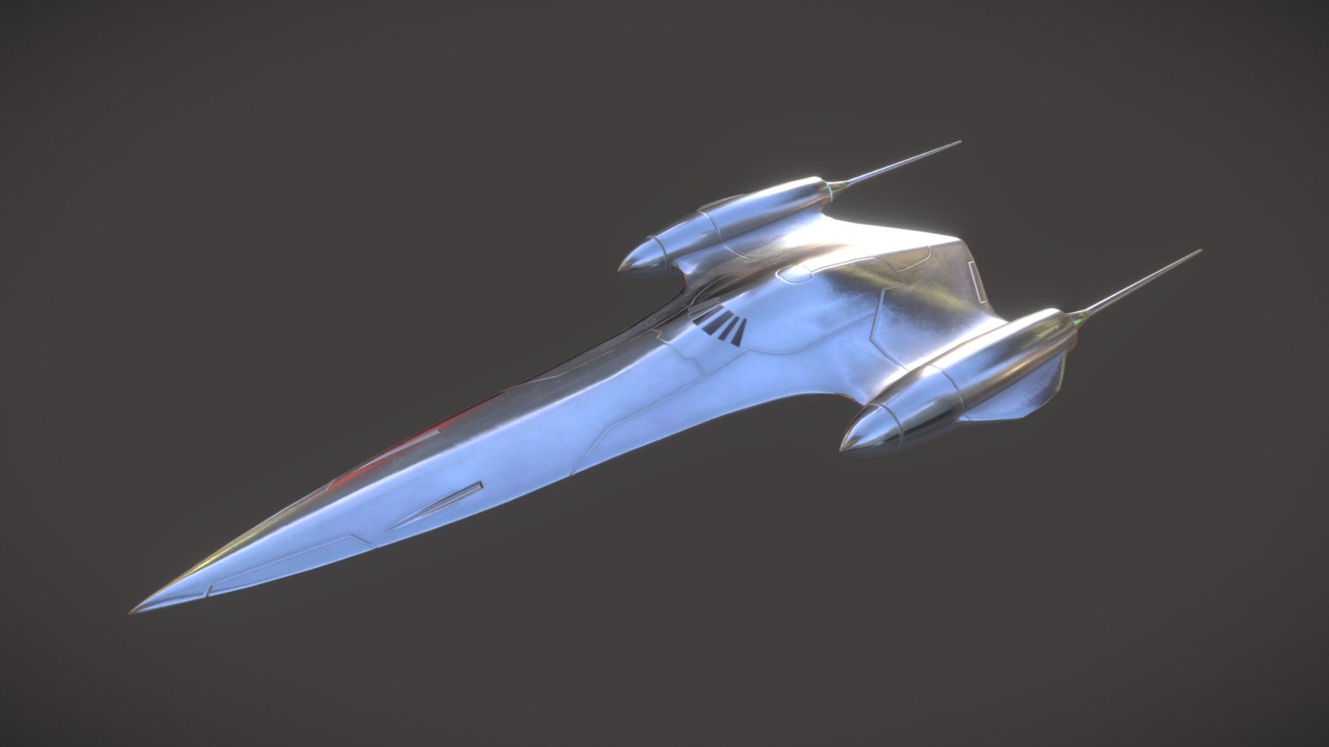  WIP Star Wars Queen Amidala Ship 3D Model By Forest cat cb35175 